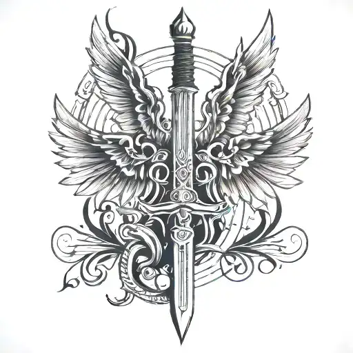 Sword With Wings