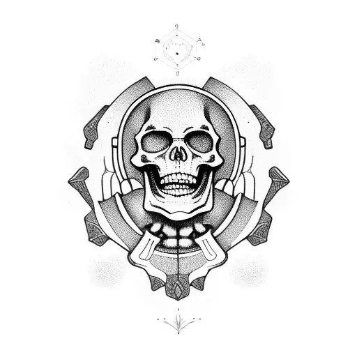 Skeleton In Spaceship