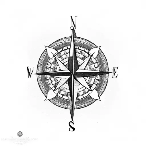 Compass Girl Sea Anchor