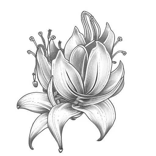 Mason Jar Lily Cherry