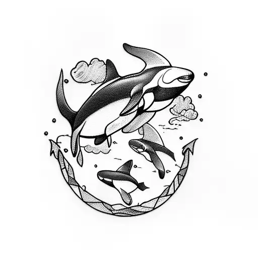 Orca Tattoo Inspired By Your Love For Orcas