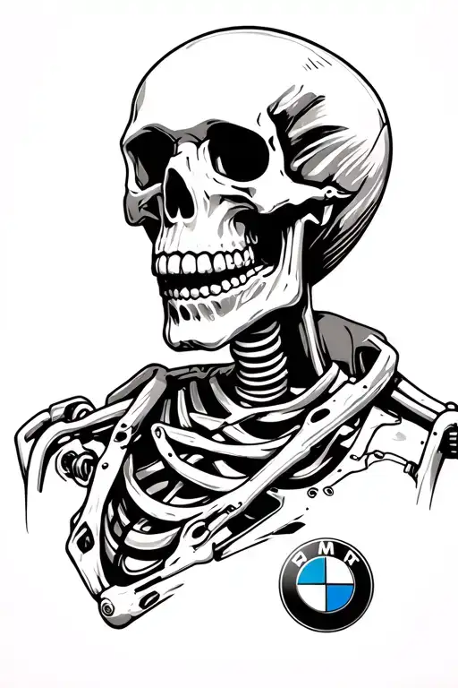 Mechanic Skeleton Bmw