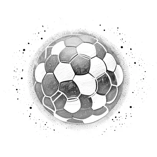Soccer Ball Morphing Into A Galaxy
