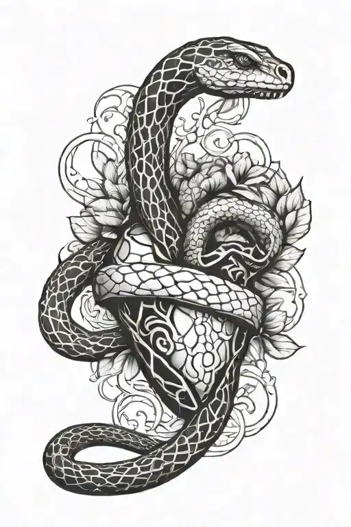 Snake And Human Heart