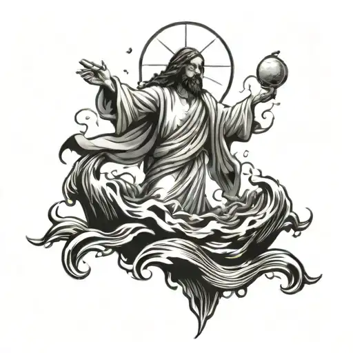 Jesus Walking On Water