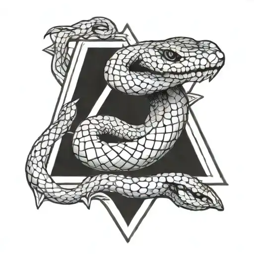 Snake And Triangle