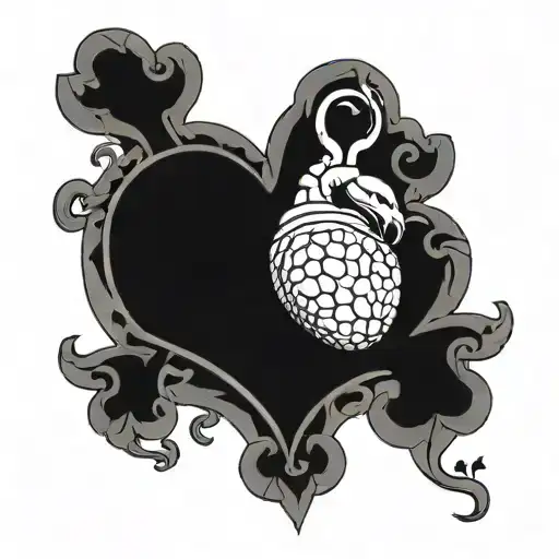 Snake And Heart And Brain