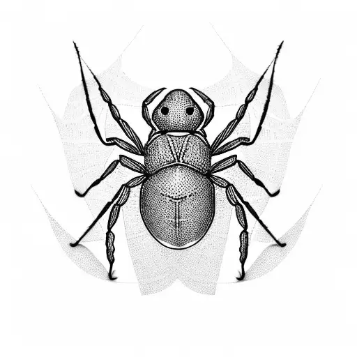 Weightlifting With Spider Webs Wrapping Around It