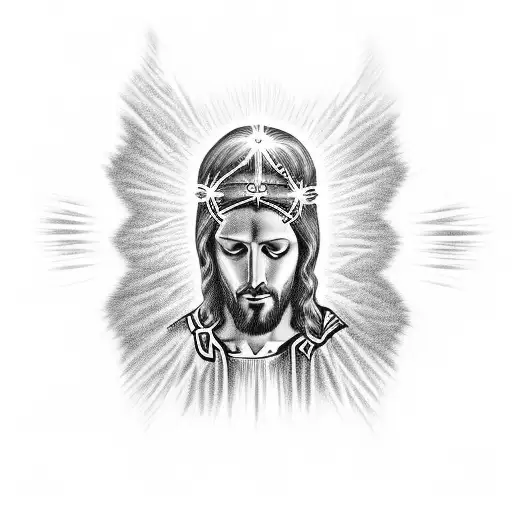 Jesus With Eyes Of Fire