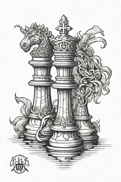 King Chess Pieces