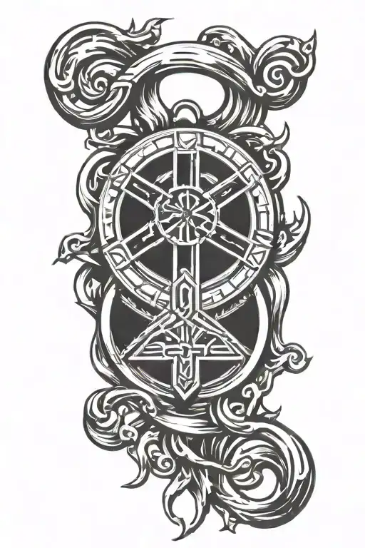 Paramedic Symbol Intertwined