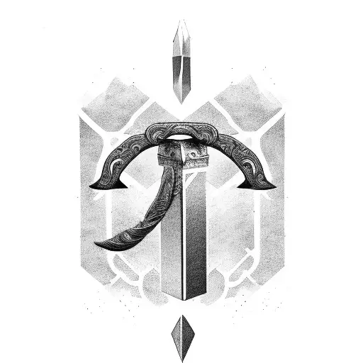 2 Arm Bar Roman Numerals