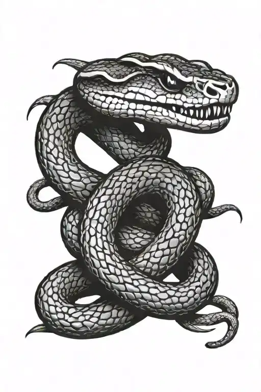 Don't Tread On Me Snake Wrapped