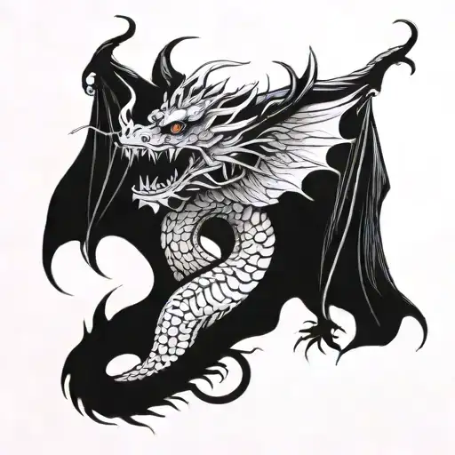 The Dragon Malys Somehow Flies Upside Down