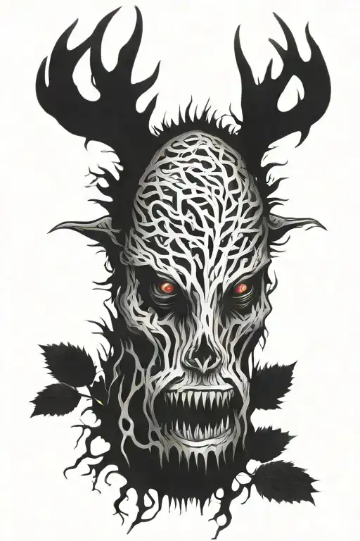 Scary Forest Creature