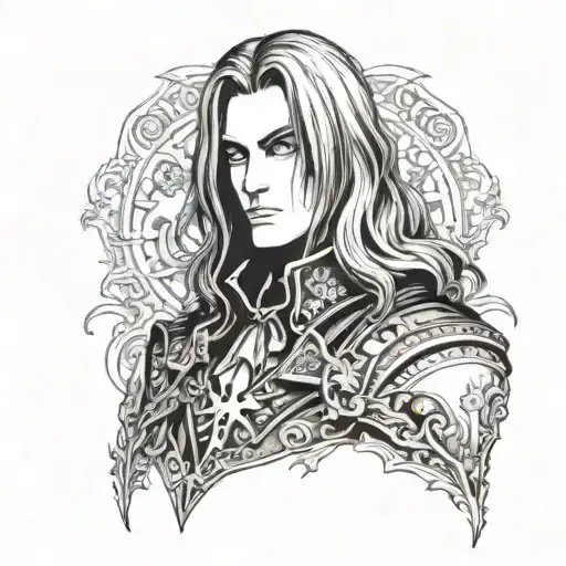 Alucard Portrait From Castlevania