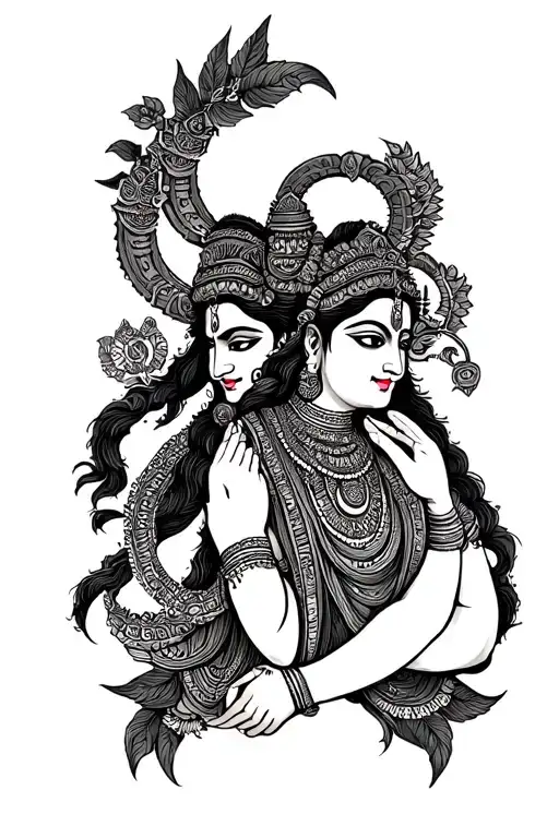 Hindu Gods Arm Sleeve