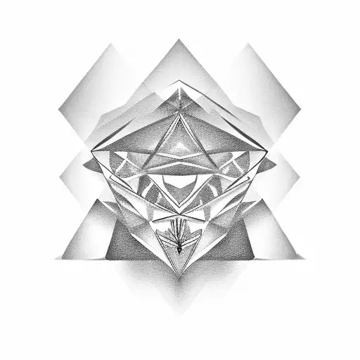 Gold And Silver Elements Diamond