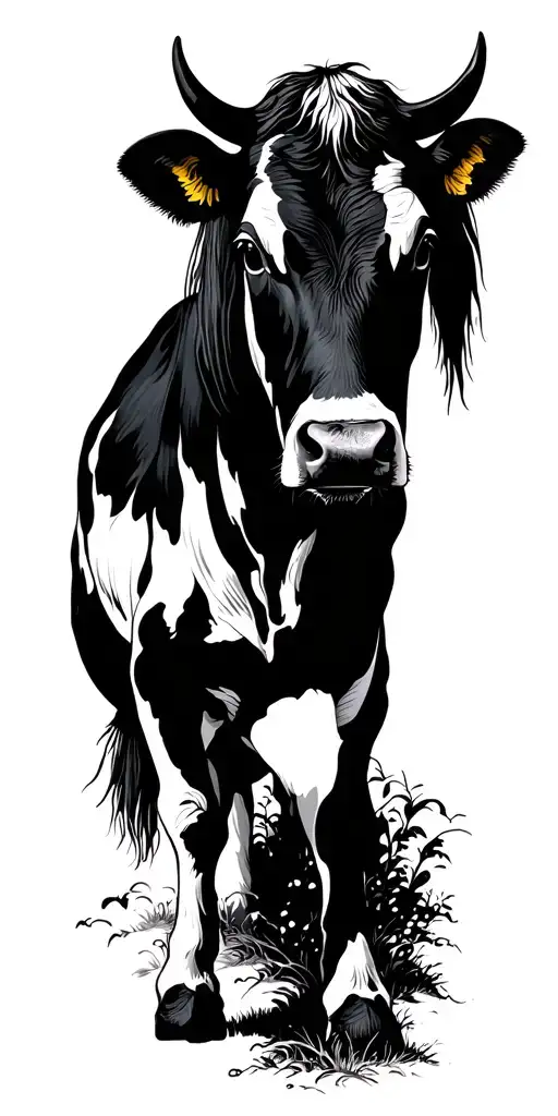 Tractor Friesland Gran Cow