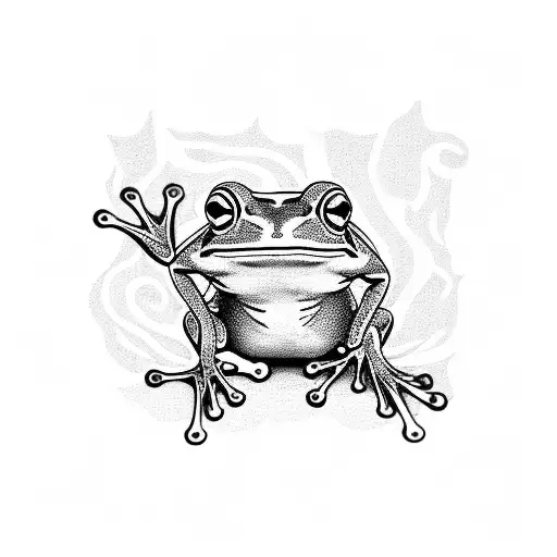 Frog On An Arabesque