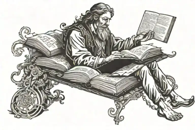 The Book Of Job Personified As A