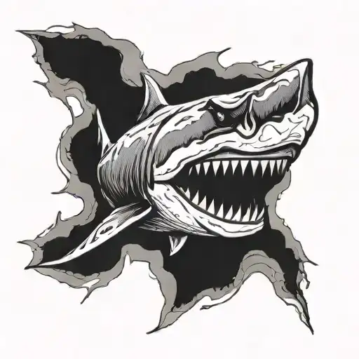 Scary Shark