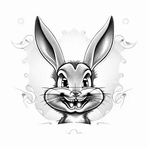 Bugs Bunny With Money Eyes