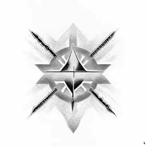 Christian Cross Lightning