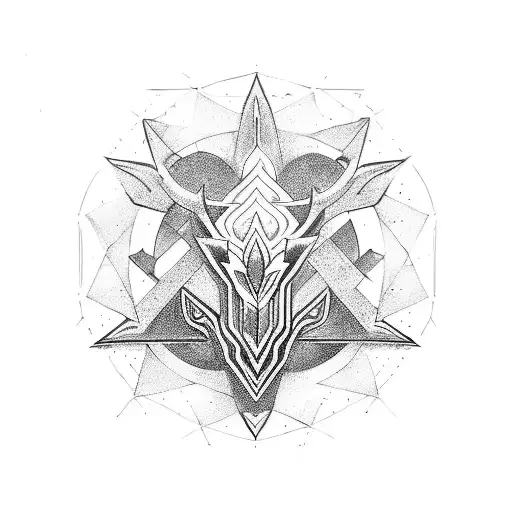 Auspice Maria Symbol