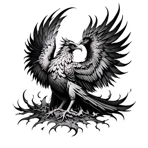 Phoenix Rising From Its Ashes