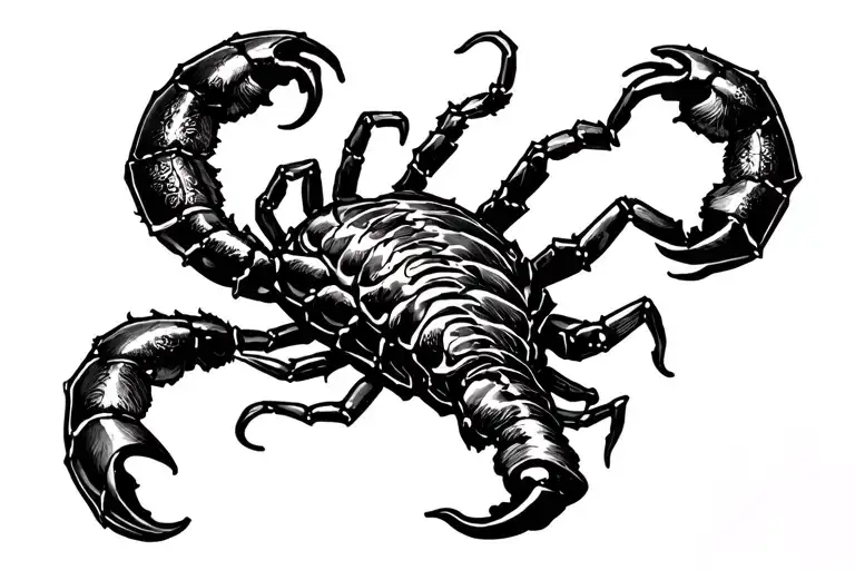 Astrology Scorpio Inspired Tattoo Showcasing