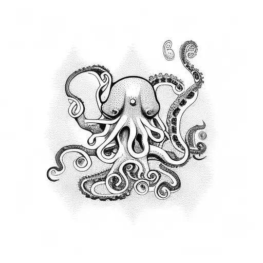 Forest With Octopus Under