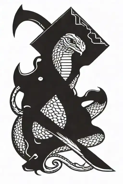 Snake Viking Axe Light