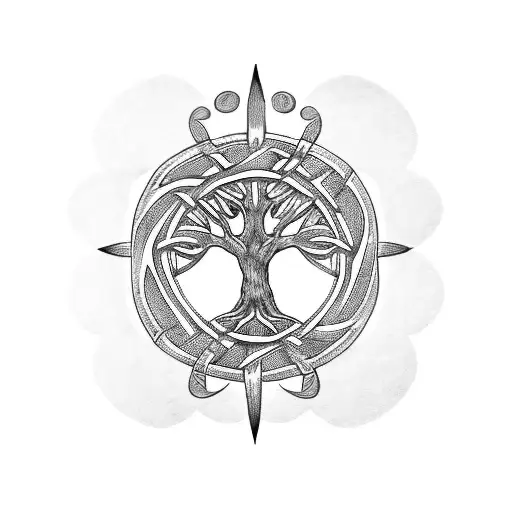 Tree Of Life Celtic Scottish