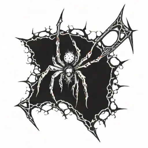 Bloody Spider And Lightning