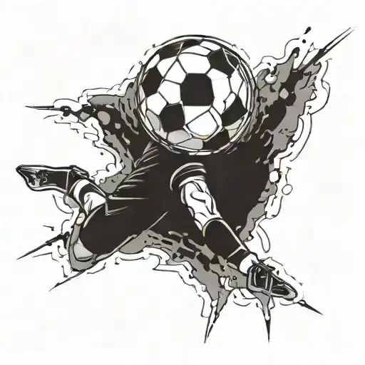 Something Related To Football And Referring To The Number 9