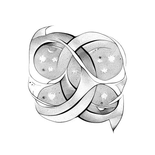 Infinity Sign With Capricorn And Gemini