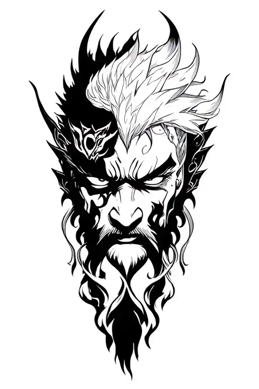 Zoro And Asura God Japanese