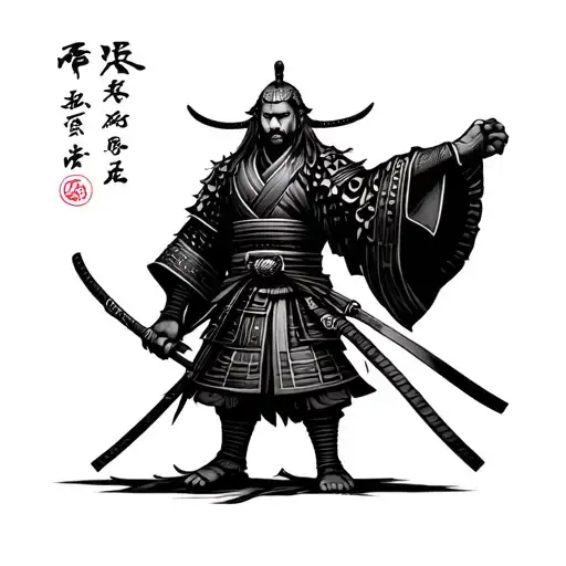 Samurai Standing