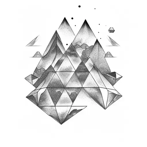 Space Pyramids Full Sleeve