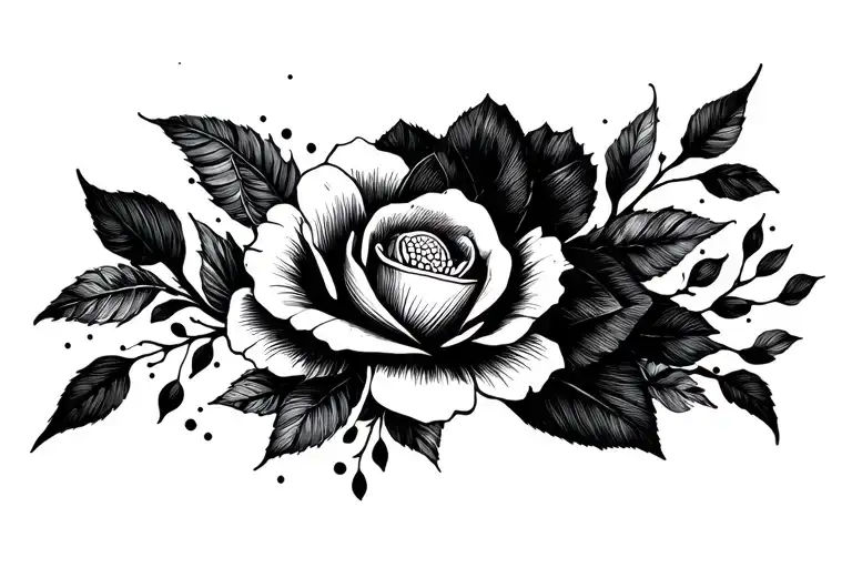 Girly Minimalist Tattoo Featuring