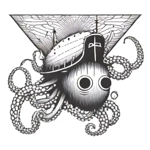 Octopus Breaks Submarine