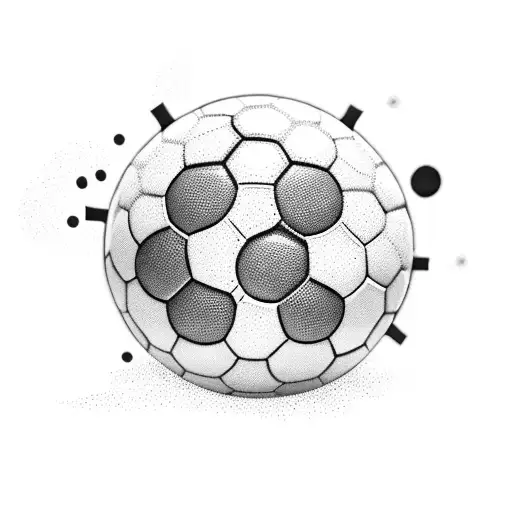 A Soccer Ball Made Up Of Tiny Drug Capsules