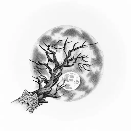 Fall Ton Of Trees Little Full Moon Realist