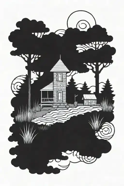 Outdoor Scene Featuring