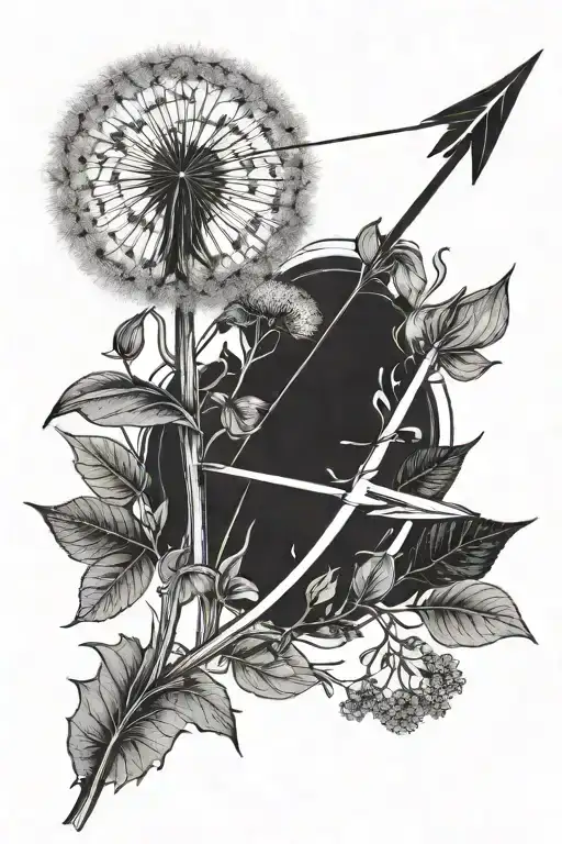 One Dandelion And One Arrow