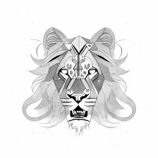 Leo With Hidden Lion