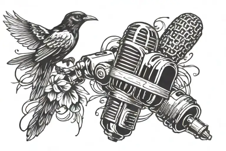 Bird Freedom Music Microphone