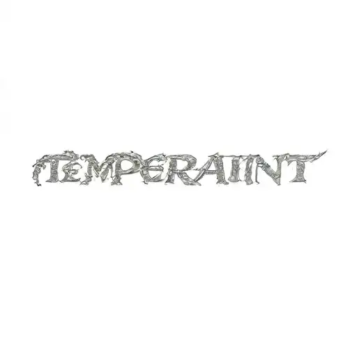 The Word Temperament With A Dragon