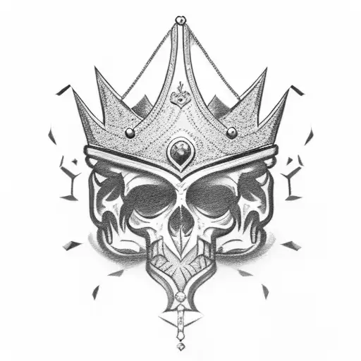 Crown With Crack In The Middle